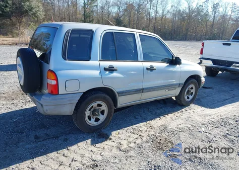 2000 Chevrolet Tracker Hard Top из США, поврежденный, VIN 2CNBE13CXY6911666